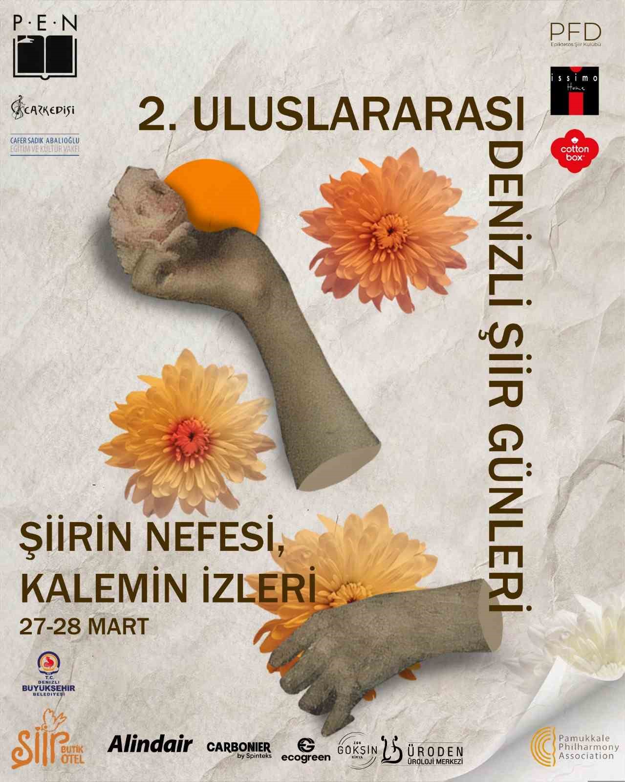 Şiirin rüzgârı Denizli’de esecek - KÜLTÜR SANAT