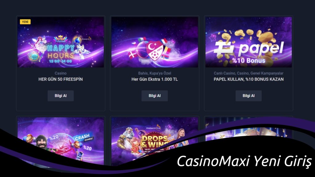 casinomaxi yeni giriş